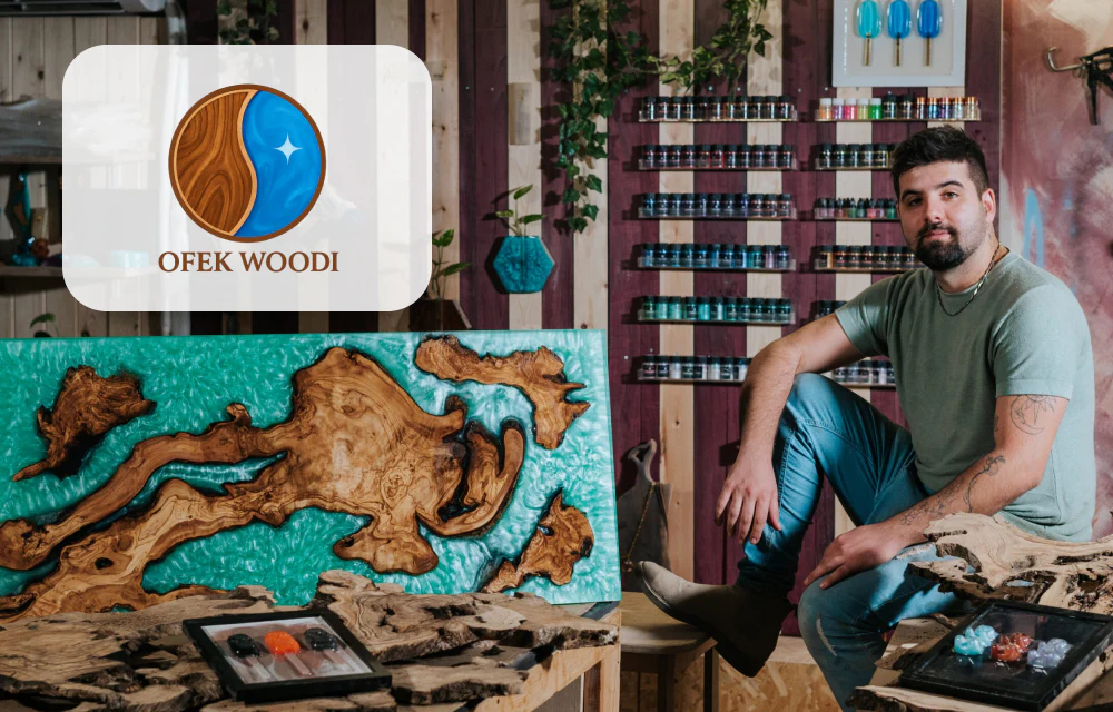 סדנת אפוקסי פרטית ליחיד - Woodi